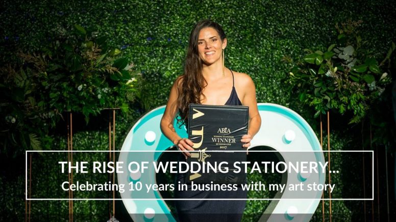 The rise of wedding stationery...