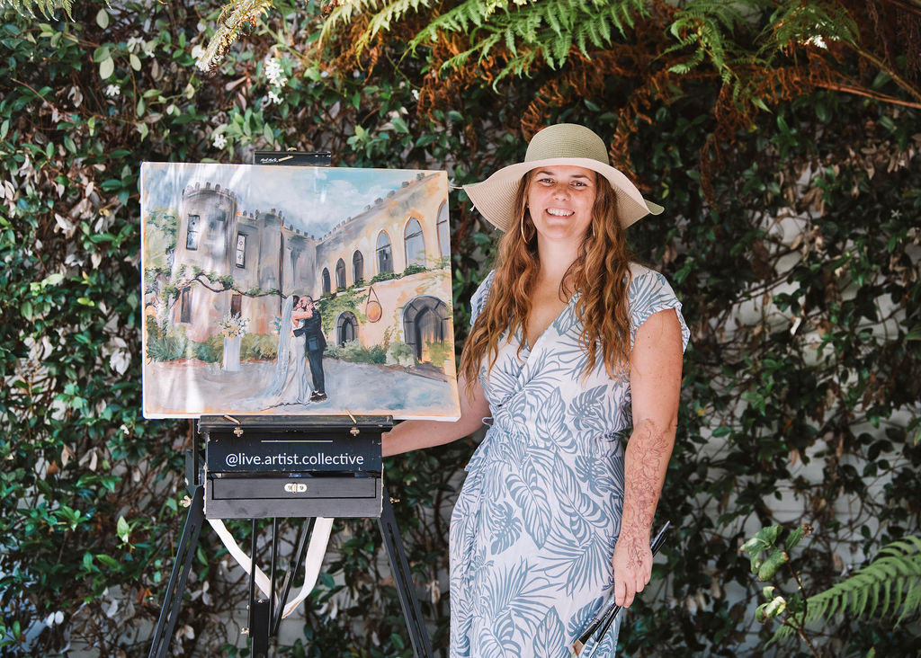 Live painter - Poppy Ridsdill