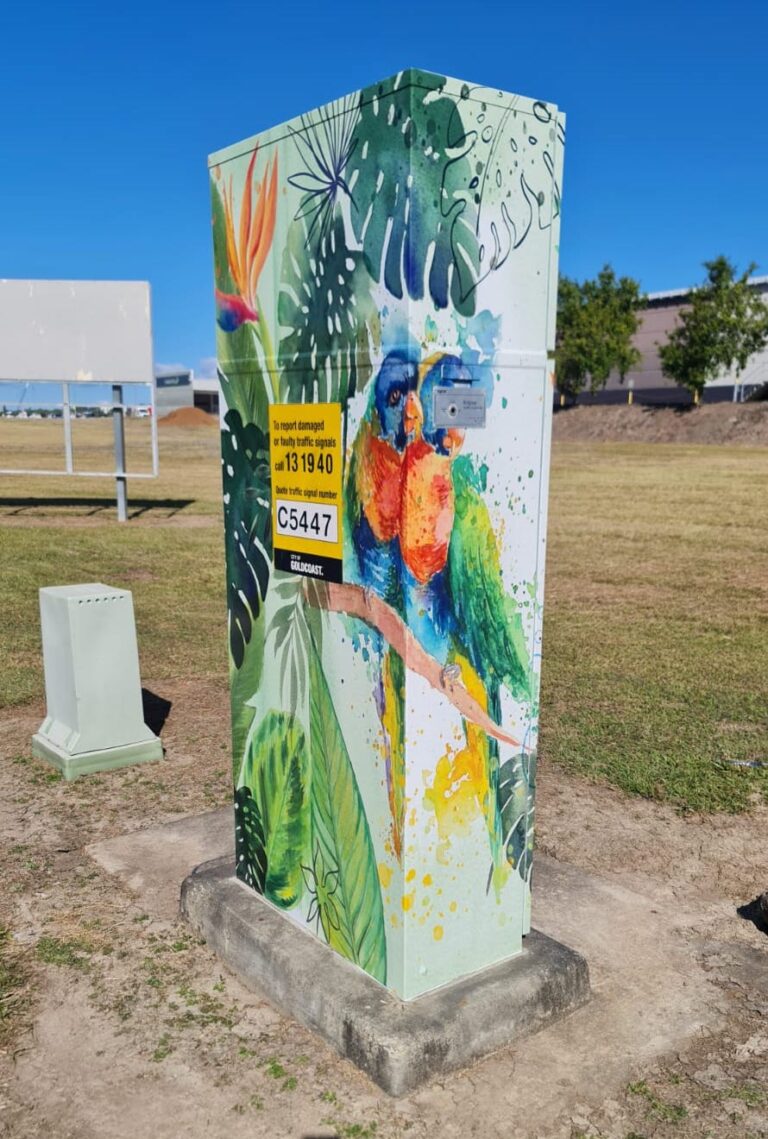 art box helensvale - iampoppy designs - lorikeets